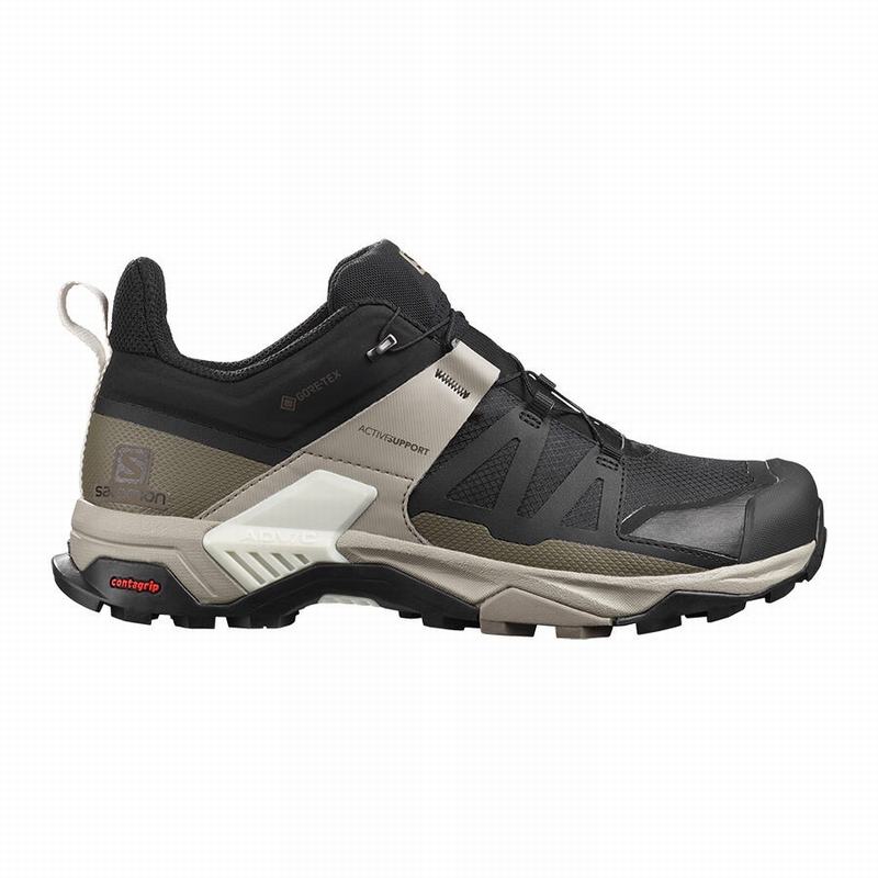 SALOMON X ULTRA 4 GORE-TEX Philippines - Men's Hiking Shoes - Black | 835746-JPH